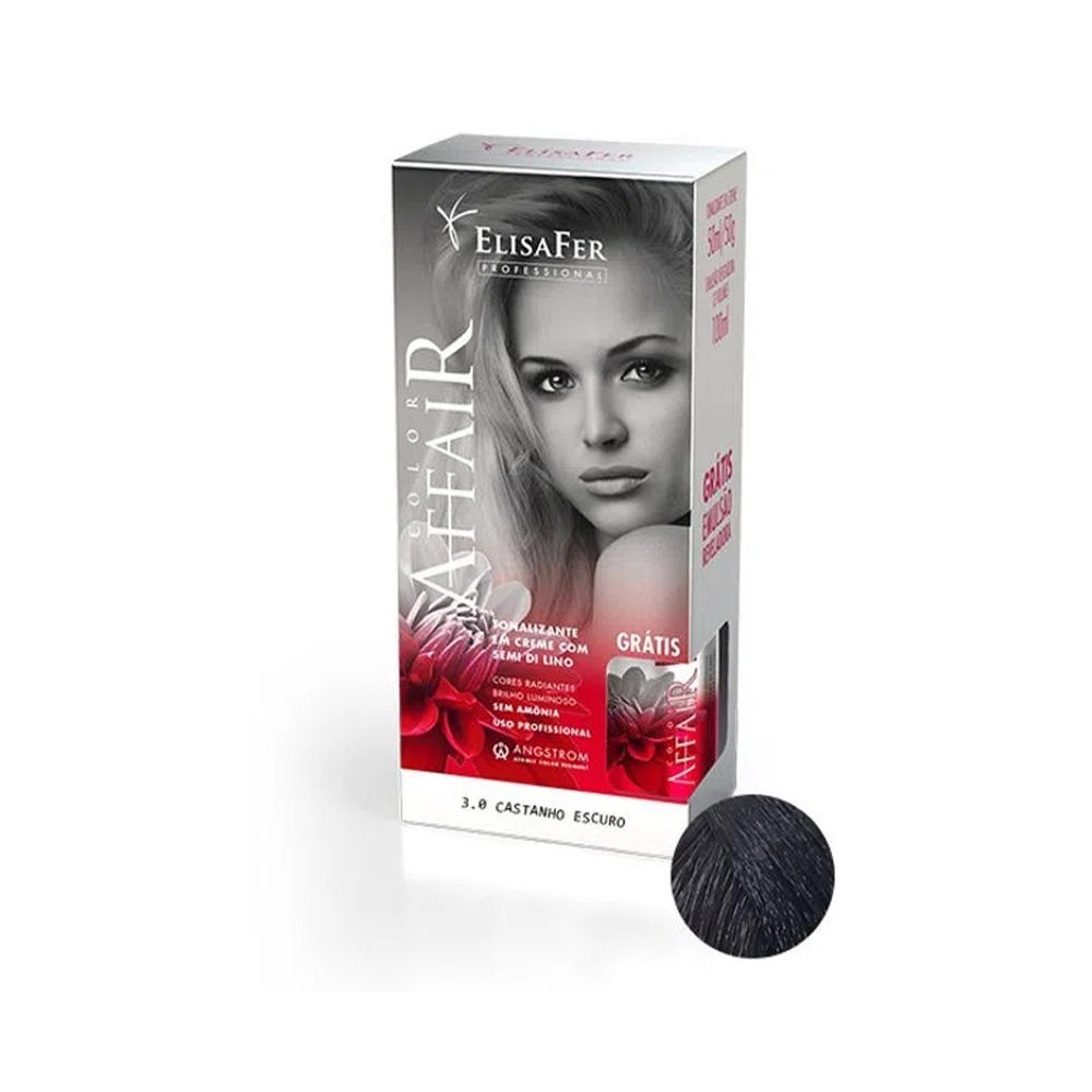 Tonalizante Color Affair 3.0 Castanho Escuro - Beauty