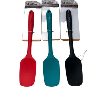 ESPATULA CURVA SILICONE COLORFULL 30 cm Ke Home