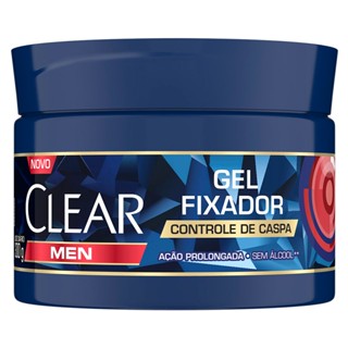Gel Fixador Clear Men Controle de Caspas 300g