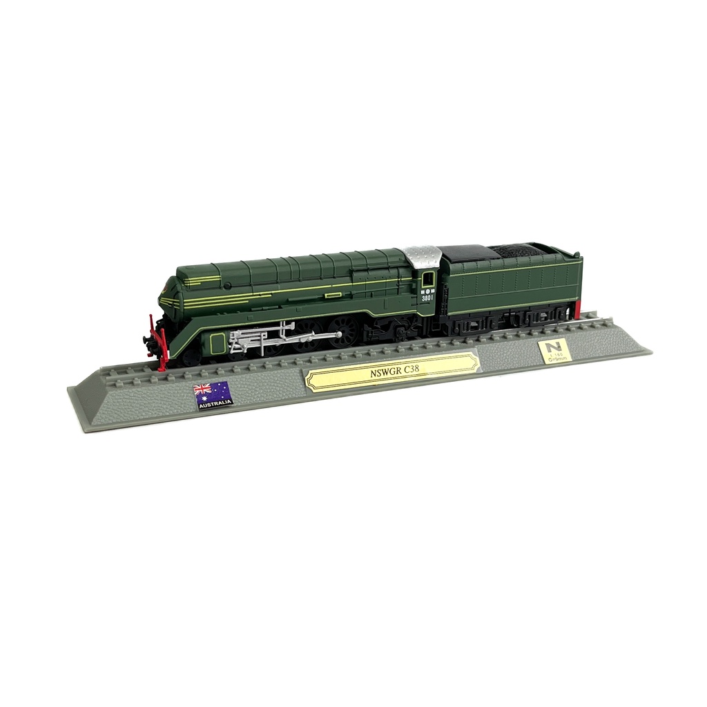 Coleção Locomotivas do Mundo: NSWGR C38 - Edição 72