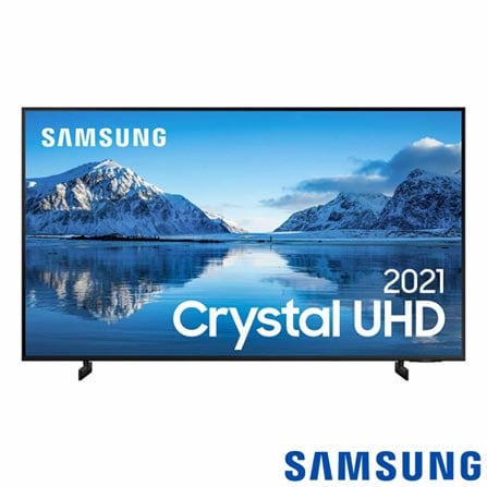 Samsung Smart TV Crystal UHD 4K 50”, Tela sem Limites, Visual Livre de Cabos, Alexa e Wi-Fi - 50AU7200