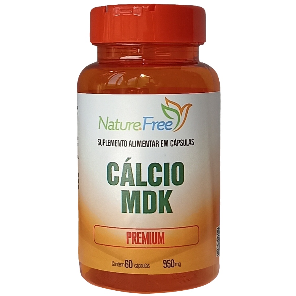 Cálcio MDK em Cápsula 60 Cáps - NathurePro