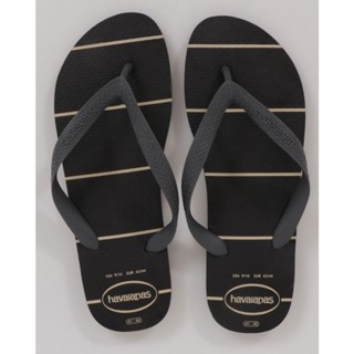 Chinelo Havaianas Masculino Color Essential Listrado Preto