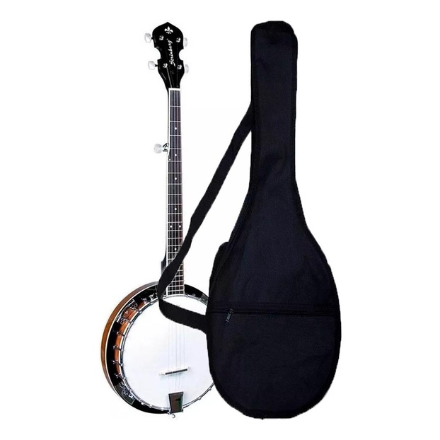 Banjo Acustico Strinberg Wb50 5 Cordas+ Capa Simples em Oferta na Shopee