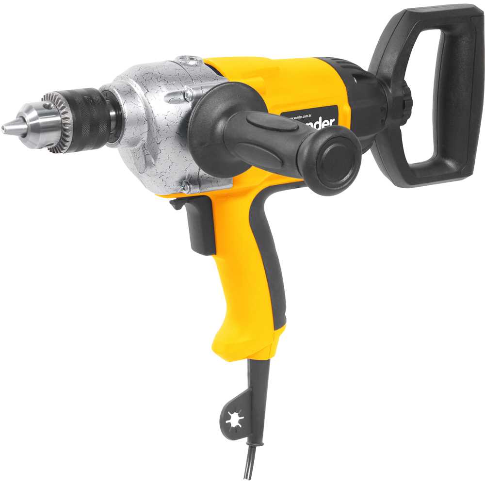 Imagem de Furadeira Vonder Sem Impacto 5/8'' 220V Com Punho Auxiliar