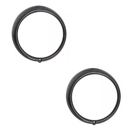 Par Aro Farol Preto 1 Furo Fusca 1976/ - Kombi Clipper em Oferta na Shopee