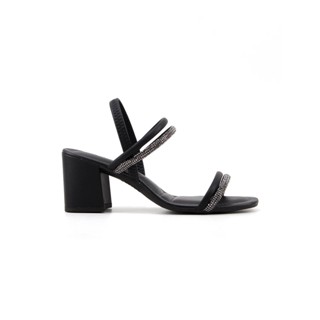 Sandália Dakota Tiras Salto Bloco Y6875 Preto