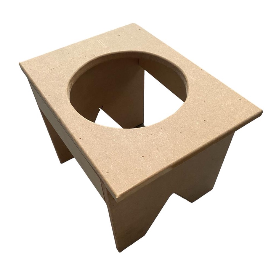 Suporte Para Atabaque Banco Individual 1 Furo 60 a 120 cms