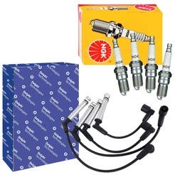 Kit Cabo de Vela Delphi e Vela Ignição NGK Corsa 1.0 1.6 1.8