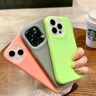 Capa De Silicone Gelatinosa Para iPhone 15 14 13 12 Pro Max Translúcida Proteção Câmera Macia 12 13 14