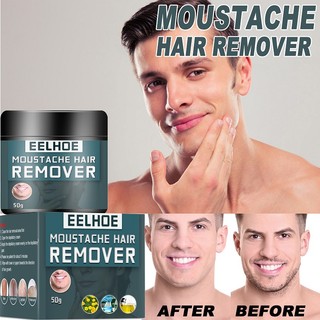 Creme de depilação permanente para homens para remover a nova barba facial fresca Depilação suave do peito sem dor