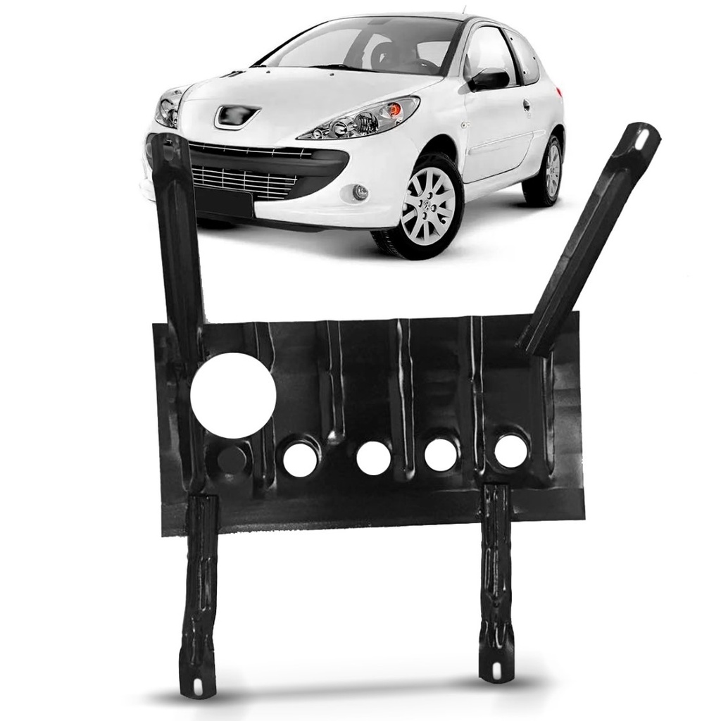 Protetor Carter Peito De Aço Peugeot 207 2008 09 10 A 2014 em Oferta na Shopee