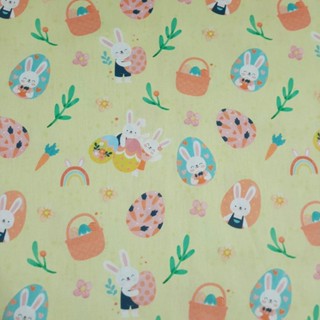 Tricoline Páscoa Ovinhos - Meio metro (50cm x 150cm)