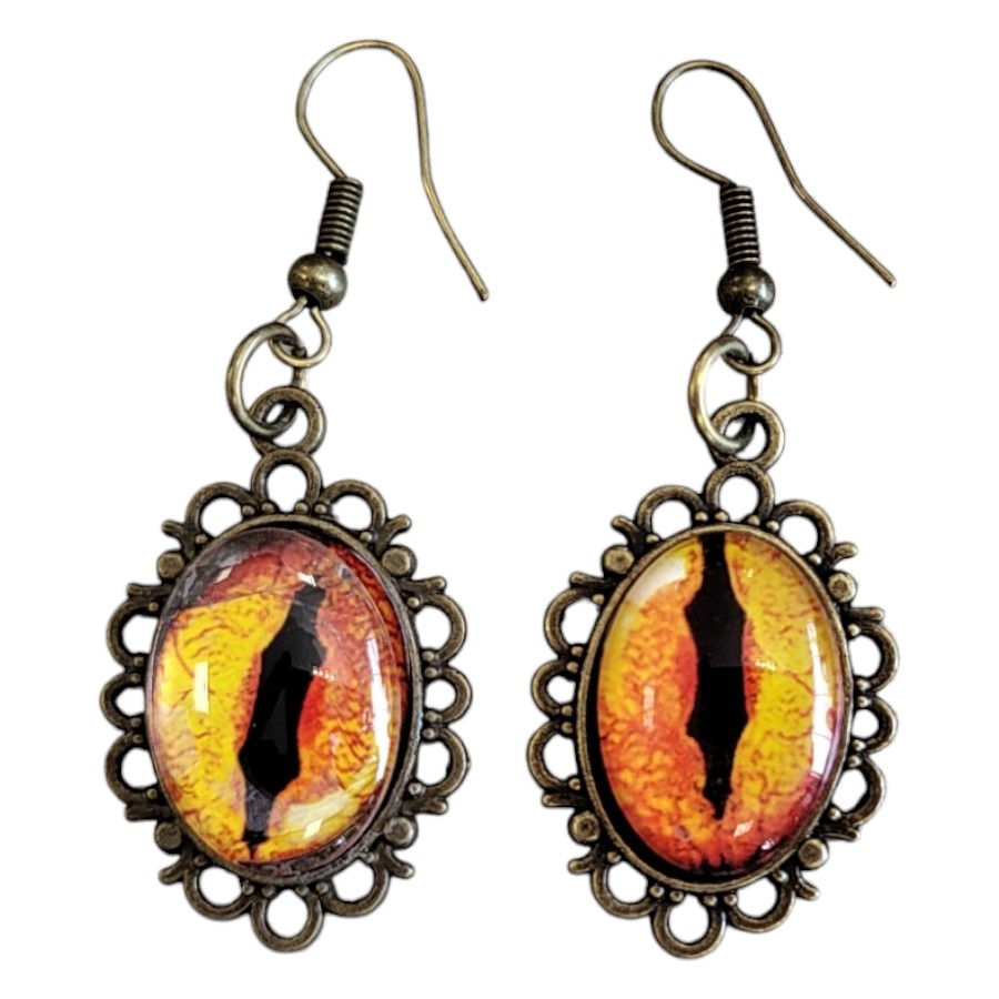 Brinco de Halloween - Olho Bicolor - 5,5cm - 1 unidade - Rizzo - Rizzo em Oferta na Shopee