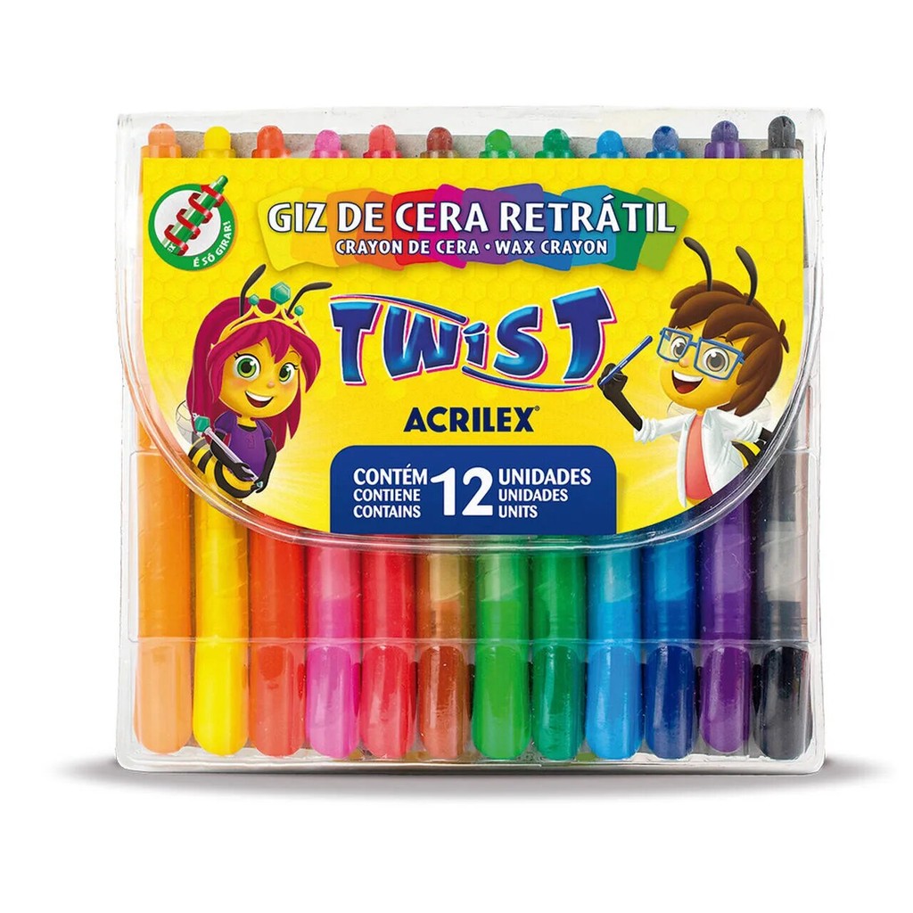 Giz de Cera Retrátil Acrilex: Onde Comprar | BuscaProdutos