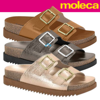 Sandália Feminina Moleca Tamanco Birken Fivelas Ajustáveis em Oferta na Shopee