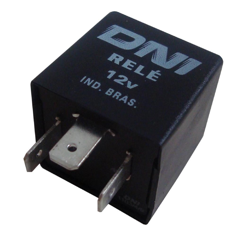 RELE PISCA 12V UNIVERSAL 3 TERMINAIS SEM SUPORTE - Spare Parts and Accessories for Vehicles