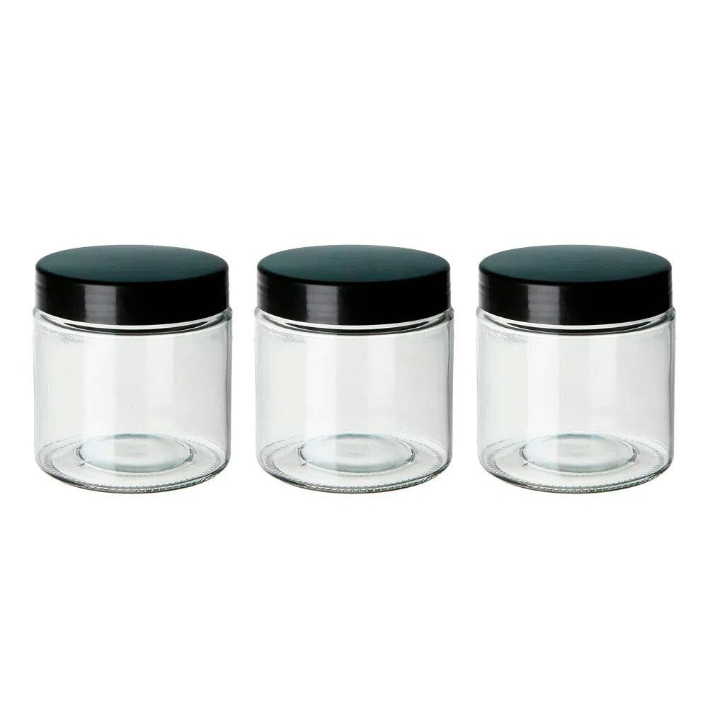 Conjunto 3 Potes 700ml Active Cazza - Home & Living