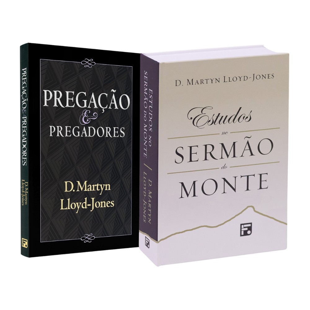 Estudos no Sermão do Monte + Pregação e Pregadores | Dr Martyn Lloyd-Jones em Oferta na Shopee