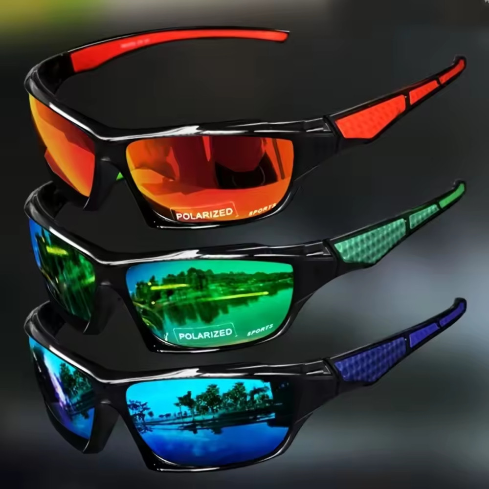 Óculos De Sol Polarizados Para Homens , Leves Com Proteção UV Dirigir , Pescar , Golfe