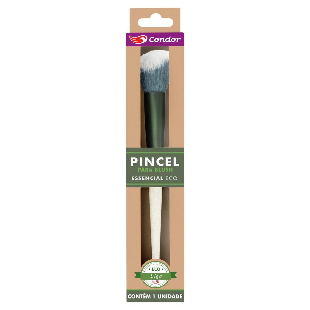 Pincel Para Blush Condor Essencial Eco em Oferta na Shopee