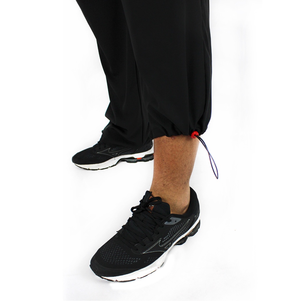 Calça Plus Size G5 G6 G7 G8 Tactel C/ Elastano Leve Flexível Cos elástico Uniforme Passeio Academia — imagem 2 de 2