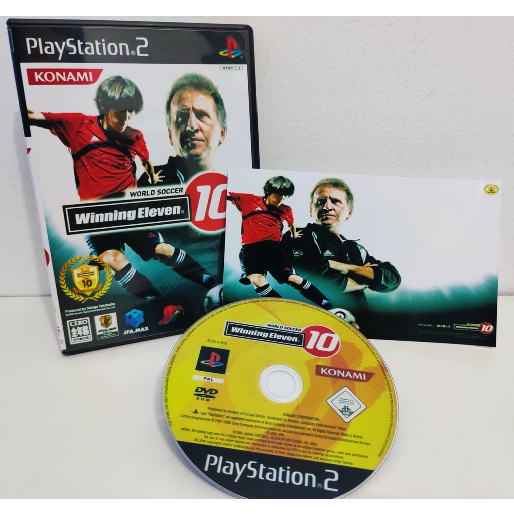 WINNING ELEVEN 10 PTBR - PS2
