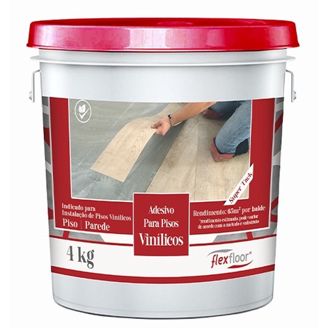 Cola Para Piso Vinílico FlexFloor 4kg