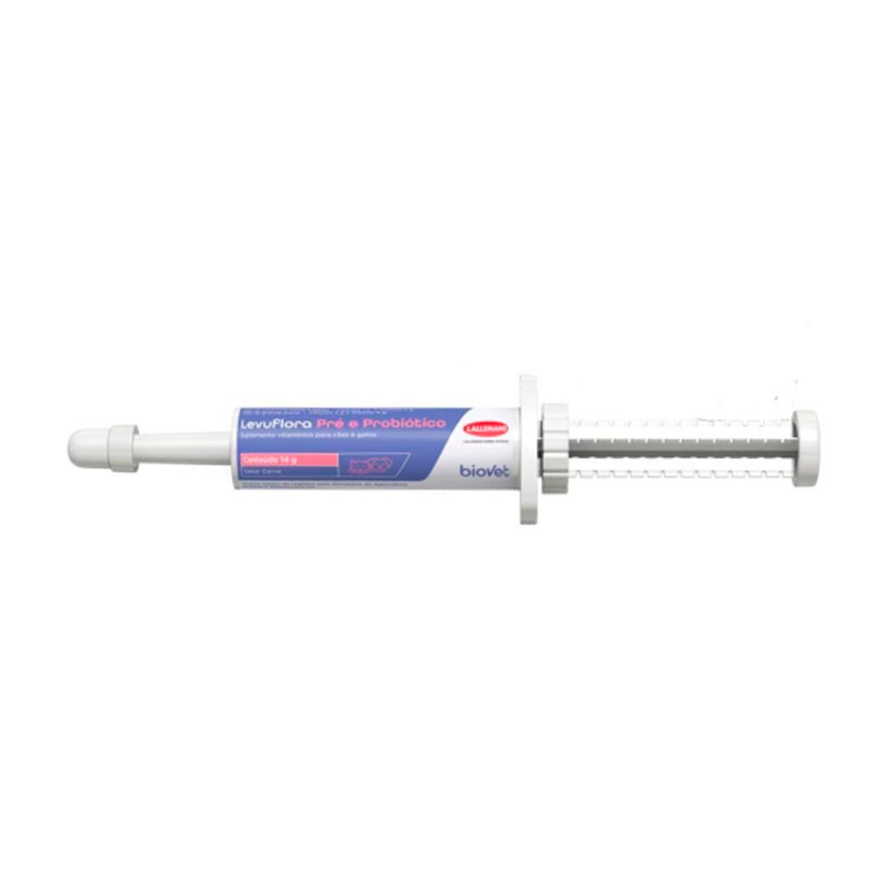 Suplemento Levu Flora Pré e Probiótico Biovet 14g em Oferta na Shopee