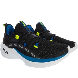 Tênis Fila Arched Athleisure Esportivo Masculino Mesh Neon Preto