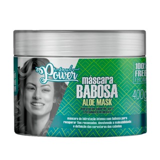 Máscara De Tratamento Soul Power Babosa Aloe Mask 400g