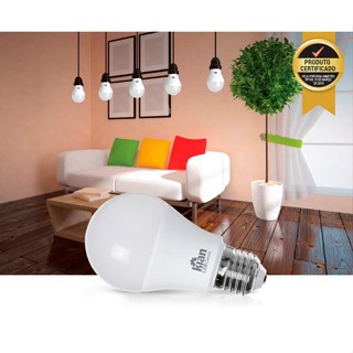 Lâmpada de LED A-60 9W Bivolt E27 6K Kian