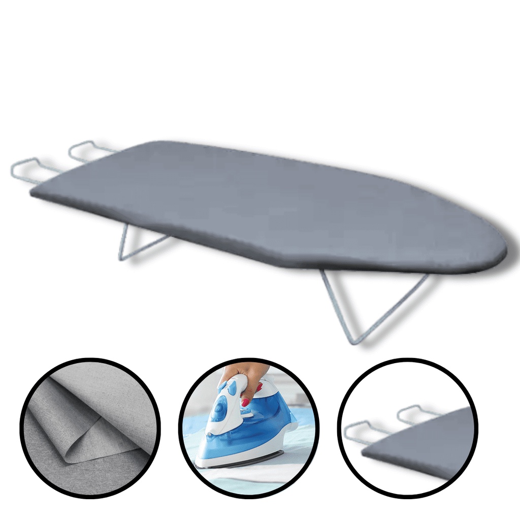 Tábua de Passar Roupa Portátil Tecido Térmico Mesa Cama