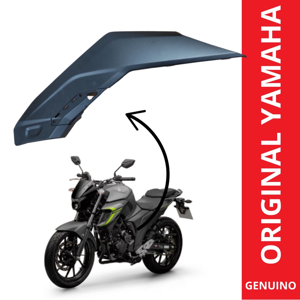 PAINEL LATERAL ESQUERDO PRETO FOSCO FZ25 FAZER 250 2021 2023