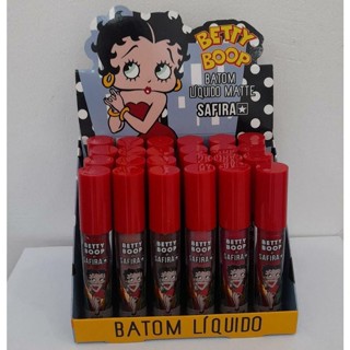 BATOM L´QUIDO MATTE LINHA SAFIRA BETTY BOOP