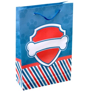 Sacolas De Papel Patrulha Canina 25x17x6cm 10u a 50u Para Lembrancinha De Aniversário Surpresa Presente Bolsa Festa em Oferta na Shopee