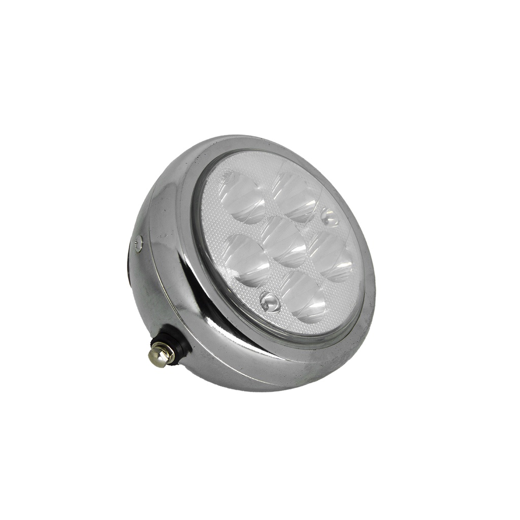 Farol para scooter eletrica citycoco X10 X11 X12 Cromado