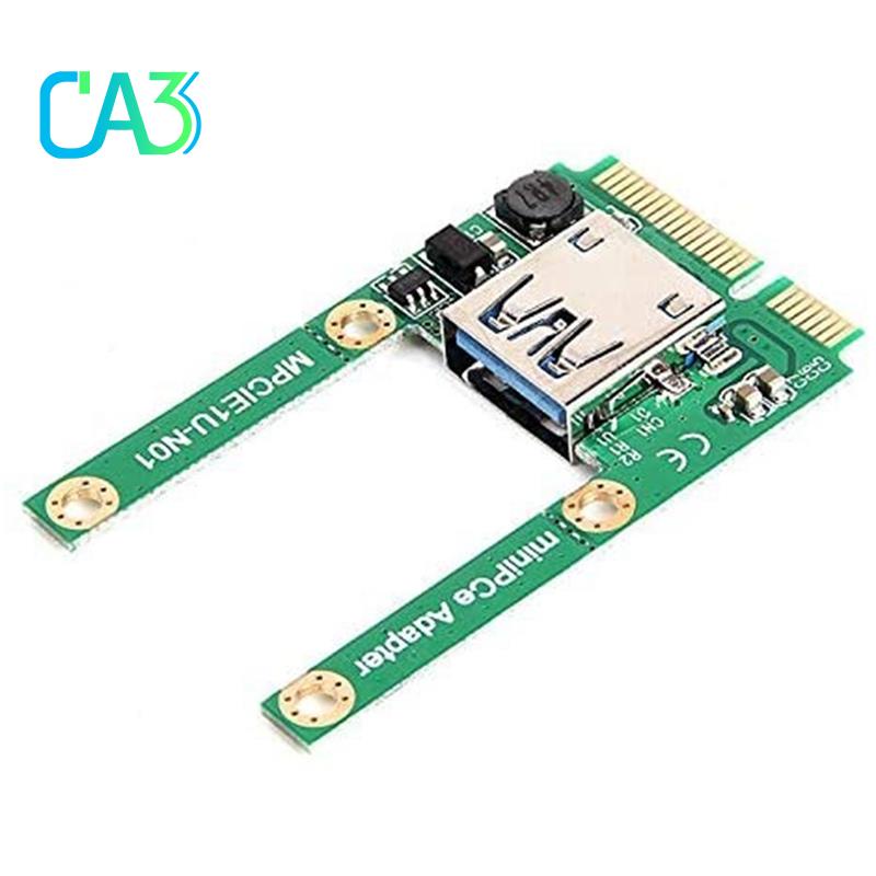 Placa Adaptadora Mini PCI-E Para USB3.0 Adaptador PCIe USB 3.0 , Adequado Computadores Notebooks em Oferta na Shopee