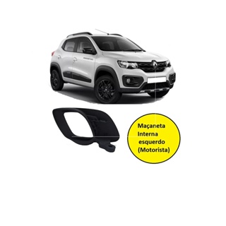 GATILHO MACANETA INTERNA TRASEIRA PRETA KWID 2017 18 19 20 LADO ESQUERDO em Oferta na Shopee