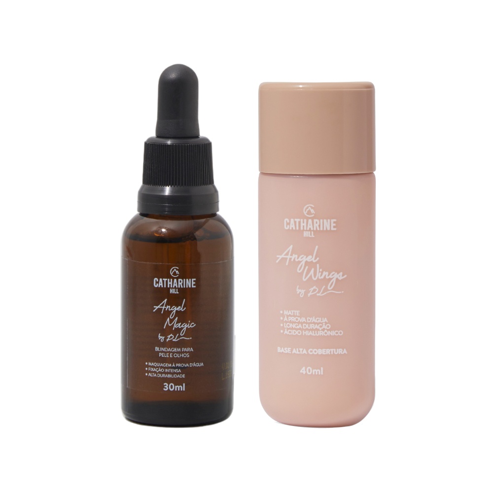 Blindagem Angel Magic + Base Alta Cobertura Pri Lessa Catharine Hill A Prova Dágua