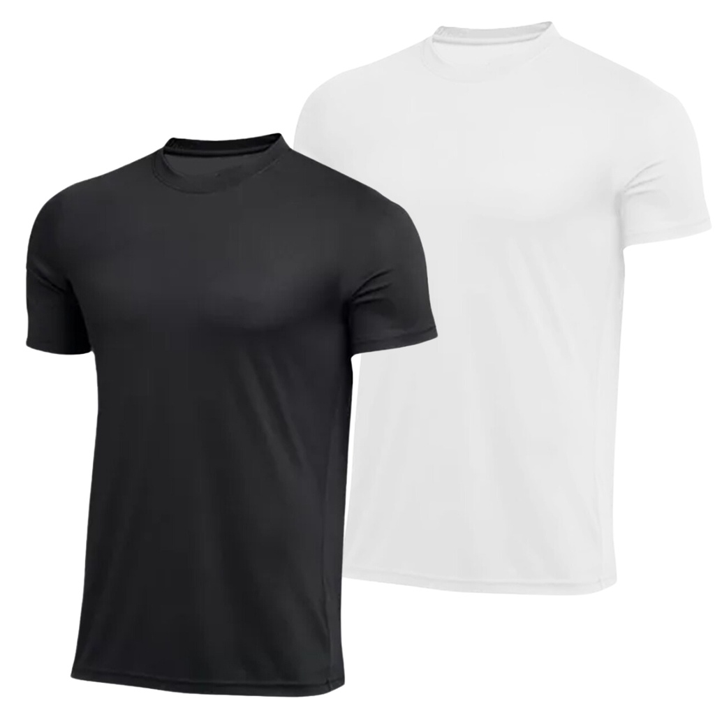 Kit 2 Camiseta Masculina Tecnologia Dry Proteção Solar UV50 Térmica Anti Suor Academia Treino - Men Clothes