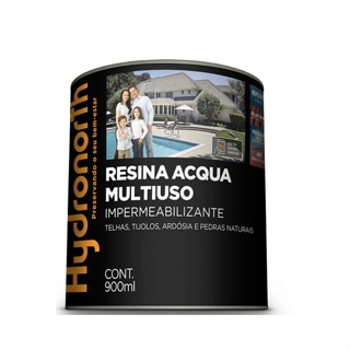 Resina Acqua Multiuso Incolor 900ml Pedra Parede Telhado em Oferta na Shopee