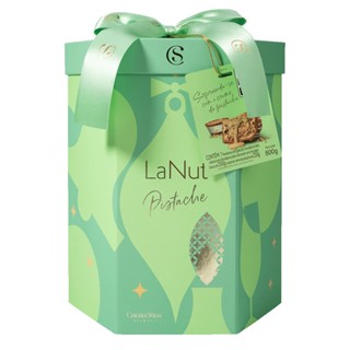 Panetone LaNut Fondue Premium Pistache 800g Cacau Show