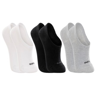 Kit com 3 Pares de Meias Sapatilha Infantil Unisex Lupo