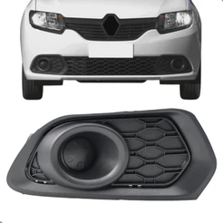 Moldura Sandero 2014 2015 2016 Até 2020 Sem Milha Preto