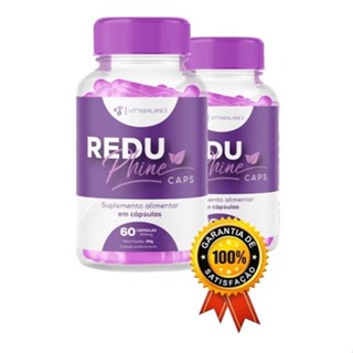 KIT 2x - Reduphine Caps Emagrecedor Potente Detox Saudável - 120 Caps