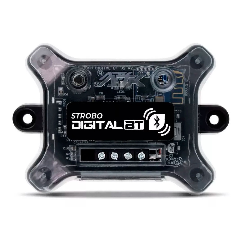 Central Bluetooth Ajk Avulsa Bluetooth Controlador Faróis Strobos 16 Milhões de Cores - Spare Parts and Accessories for Vehicles