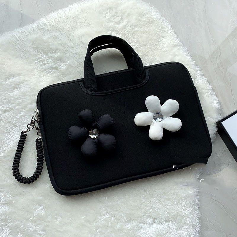 Bolsa para Laptop Design original à prova de choque à prova d'água versão coreana ins estilo desenho animado bordado bol