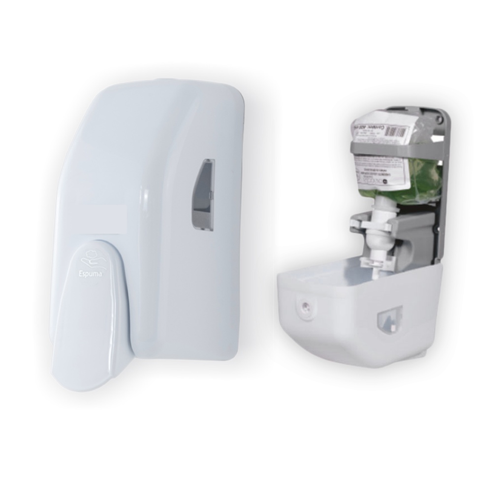 Saboneteira Mini Espuma com Válvula Branca Exaccta Plus Sustentável em Oferta na Shopee