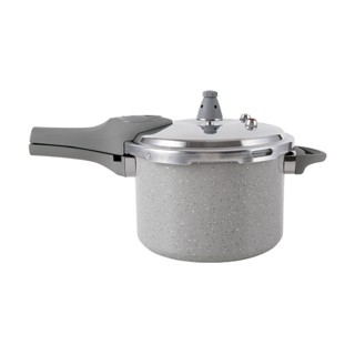 Panela de Pressão Com Indução Pressure Brinox 4,2 L - Antiaderente Ceramic Life Cinza